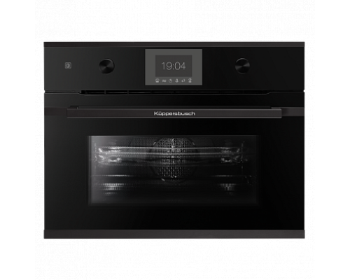 Купить Компактный духовой шкаф с микроволнами Kuppersbusch CBM 6350.0 S5 Black Velvet в интернет-магазине Мега-кухня