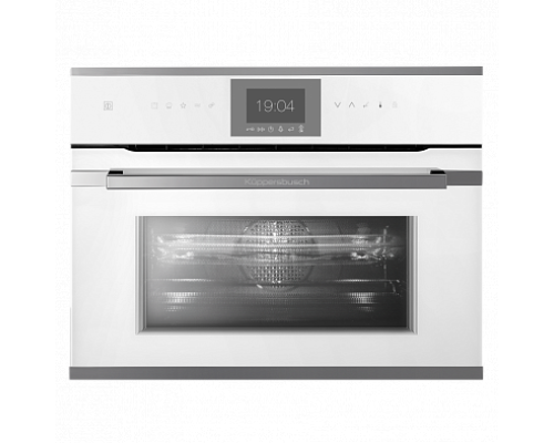 Купить Компактный духовой шкаф с микроволнами Kuppersbusch CBM 6550.0 W3 Silver Chrome в интернет-магазине Мега-кухня