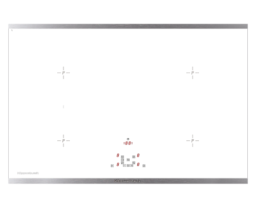 Купить Индукционная варочная панель Kuppersbusch KI 8520.0 WE стальная рамка в интернет-магазине Мега-кухня