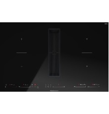 Индукционная варочная панель с вытяжкой Kuppersbusch KMI 8590.0 SR Black Velvet