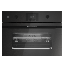 Компактный духовой шкаф с микроволнами Kuppersbusch CBM 6350.0 GPH 6 Black Steel