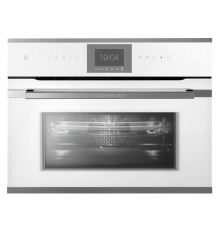 Компактный духовой шкаф с микроволнами Kuppersbusch CBM 6550.0 W3 Silver Chrome