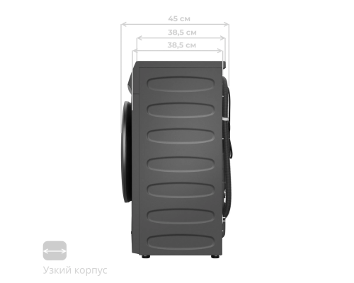 Купить  Стиральная машина Meferi MFW081210GR POWER в интернет-магазине Мега-кухня 12