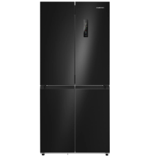 Мнококамерный холодильник Meferi MFR83BLACK IX 