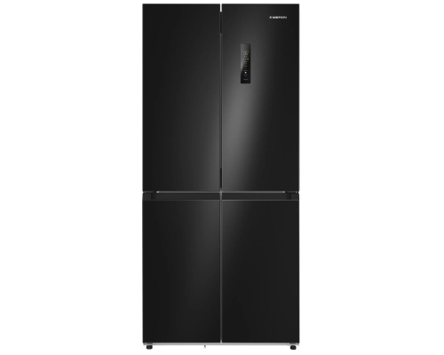 Купить Мнококамерный холодильник Meferi MFR83BLACK IX в интернет-магазине Мега-кухня