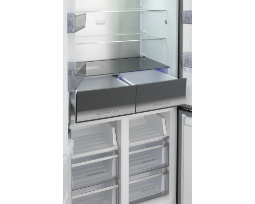 Купить  Мнококамерный холодильник Meferi MFR83BLACK IX в интернет-магазине Мега-кухня 6