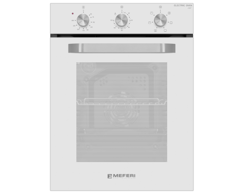Купить Электрический духовой шкаф Meferi MEO456WH LIGHT в интернет-магазине Мега-кухня Купить Электрический духовой шкаф Meferi MEO456WH LIGHT в интернет-магазине Мега-кухня