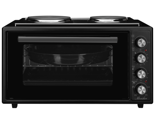 Купить 123 Мини-печь Monsher с конфорками MMC 4850 Noir в интернет-магазине Мега-кухня