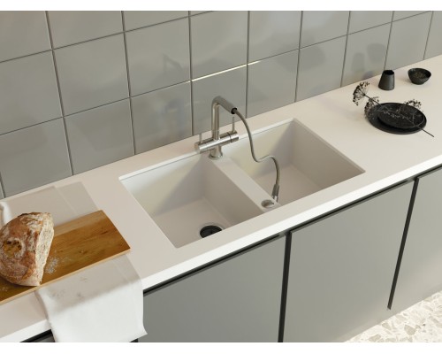 Купить Мойка Omoikiri Kitagawa 83-2-U-WH в интернет-магазине Мега-кухня 4 Купить Мойка Omoikiri Kitagawa 83-2-U-WH в интернет-магазине Мега-кухня 4