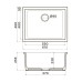 Купить Мойка Omoikiri Okinoshima 61-U/I-IB-matt в интернет-магазине Мега-кухня 1