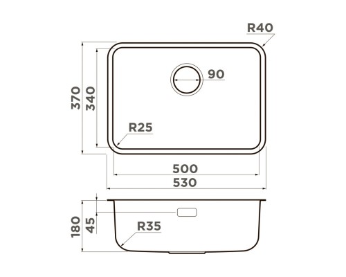 Купить Мойка Omoikiri Omi 53-U/I Ultra Mini-IN в интернет-магазине Мега-кухня 1 Купить Мойка Omoikiri Omi 53-U/I Ultra Mini-IN в интернет-магазине Мега-кухня 1