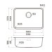 Купить Мойка Omoikiri Omi 53-U/I Ultra Mini-IN в интернет-магазине Мега-кухня 1