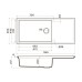 Купить Мойка Omoikiri Sintesi 116-WH в интернет-магазине Мега-кухня 4