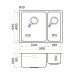 Купить Мойка Omoikiri Tadzava 58-2-U/I-IN ULTRA 15-IN-L в интернет-магазине Мега-кухня 1