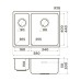 Купить Мойка Omoikiri Tadzava 58-2-U/I-IN ULTRA 15-IN-L в интернет-магазине Мега-кухня 2