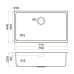 Купить Мойка Omoikiri Tadzava 75-U/I ULTRA 15-IN в интернет-магазине Мега-кухня 1