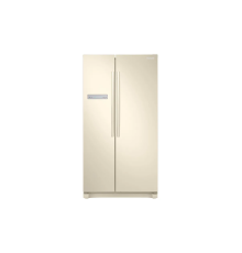 Холодильник Side-By-Side Samsung RS54N3003 бежевого цвета