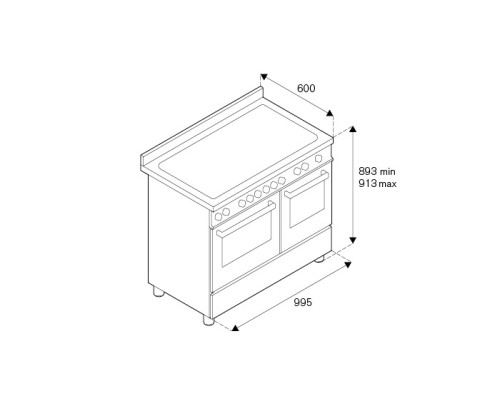 Купить  Варочный центр Bertazzoni PRO106L2ENET в интернет-магазине Мега-кухня 8