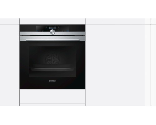 Купить  Духовой шкаф Siemens HB 655GTS1 в интернет-магазине Мега-кухня 2