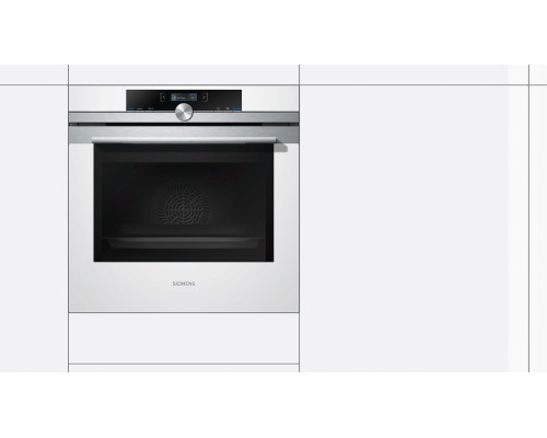 Купить  Духовой шкаф Siemens HB 634GBW1 в интернет-магазине Мега-кухня 3