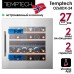 Купить  Винный шкаф Temptech Oslo OZ60DX-24 в интернет-магазине Мега-кухня 2