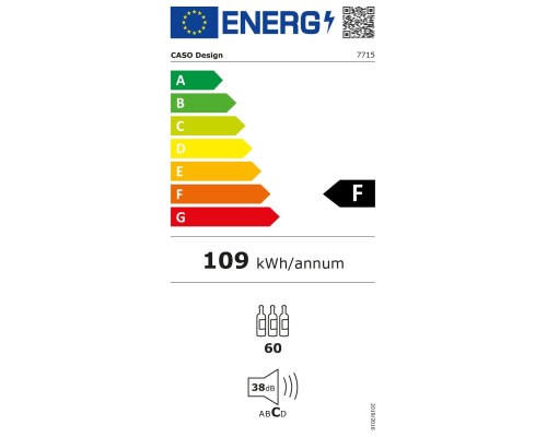 Купить  Винный шкаф CASO WineDeluxe WD 60 в интернет-магазине Мега-кухня 7