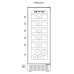 Купить  Винный шкаф Temptech Prestige PRESX30DB в интернет-магазине Мега-кухня 6