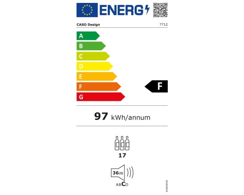 Купить  Винный шкаф CASO WineDeluxe WD 17 в интернет-магазине Мега-кухня 5