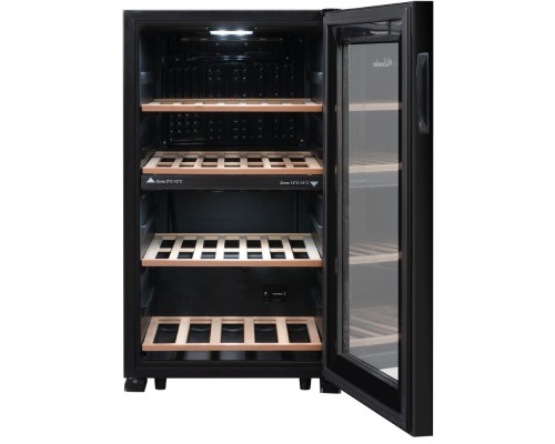 Купить Винный шкаф La Sommeliere LS51.2ZBLACK в интернет-магазине Мега-кухня 8 Купить Винный шкаф La Sommeliere LS51.2ZBLACK в интернет-магазине Мега-кухня 8