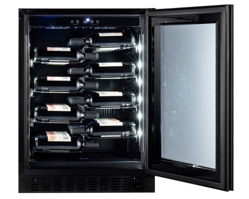 Купить  Винный шкаф Temptech Copenhagen CPROX60SRB-24 в интернет-магазине Мега-кухня 2