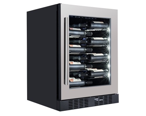 Купить Винный шкаф Temptech Copenhagen CPROX60SX-24 в интернет-магазине Мега-кухня 1 Купить Винный шкаф Temptech Copenhagen CPROX60SX-24 в интернет-магазине Мега-кухня 1