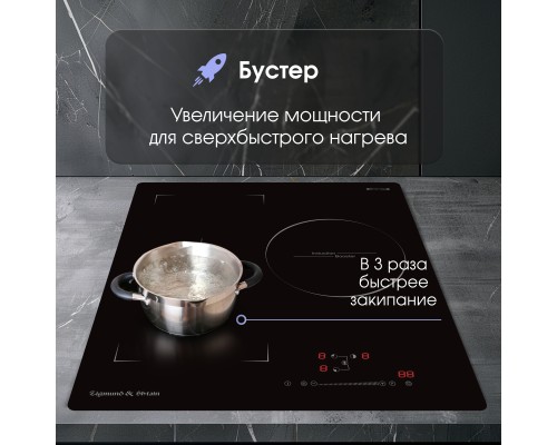 Купить  Стеклокерамическая варочная панель Zigmund & Shtain CI 49.4 B в интернет-магазине Мега-кухня 3