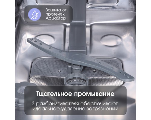 Купить  Посудомоечная машина Zigmund & Shtain DW 303.4 в интернет-магазине Мега-кухня 10