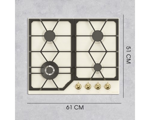 Купить  Газовая варочная панель Zigmund & Shtain G 19.6 X в интернет-магазине Мега-кухня 1