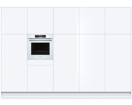 Купить  Духовой шкаф с микроволнами и паром Bosch HNG6764W6 в интернет-магазине Мега-кухня 4