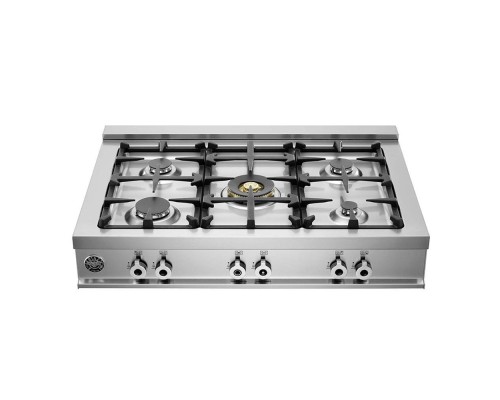 Купить Газовая варочная панель Bertazzoni Professional CB36500X стальная в интернет-магазине Мега-кухня