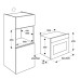 Купить  Встраиваемый комбинированный духовой шкаф с паром Bertazzoni Professional F457PROVTX стальной в интернет-магазине Мега-кухня 9