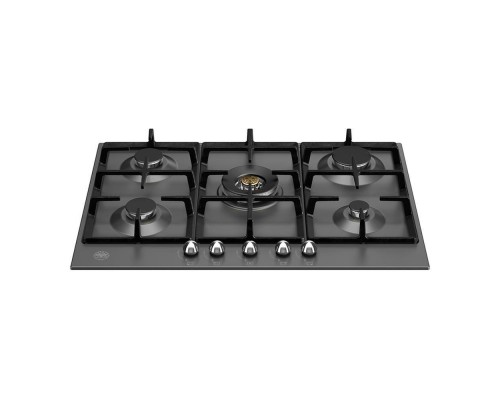 Купить 123 Газовая варочная панель Bertazzoni Heritage P755CHERNE черная в интернет-магазине Мега-кухня