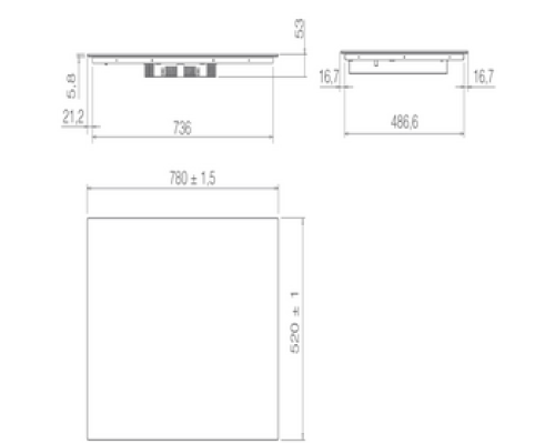 Купить  Варочная панель Elica RATIO 804 PLUS BL в интернет-магазине Мега-кухня 1