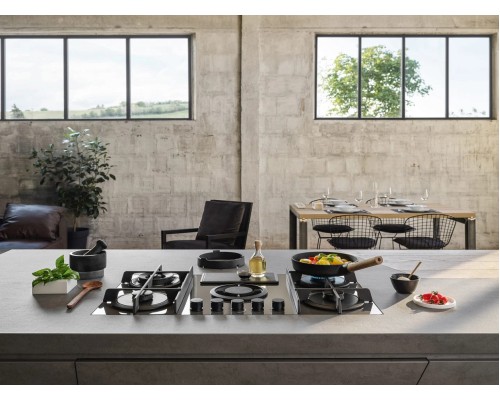 Купить  Варочная панель Elica NIKOLATESLA FLAME EVO GR/A/88 в интернет-магазине Мега-кухня 2