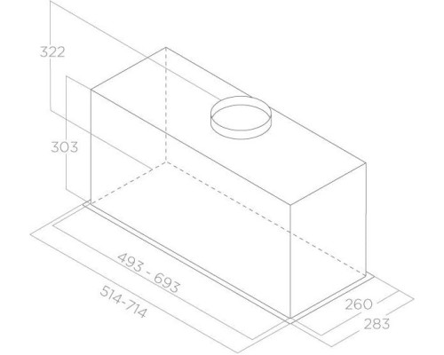 Купить  Вытяжка Elica LANE SENSOR IX/A/52 в интернет-магазине Мега-кухня 2