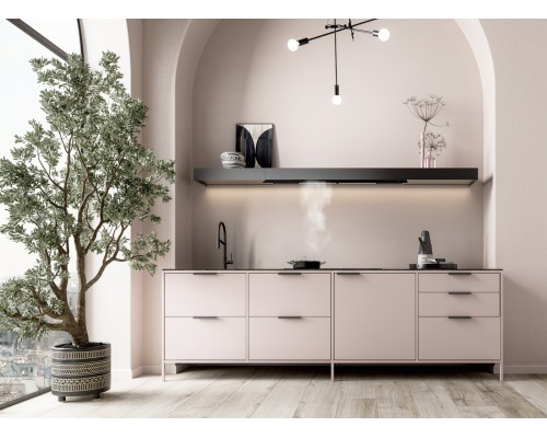 Купить  Вытяжка Falmec SHELF Customizable 120 NERO (отвод воздуха, без мотора) в интернет-магазине Мега-кухня 1