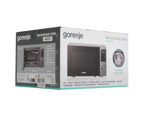 Купить  Микроволновая печь Gorenje MO20A3T4 в интернет-магазине Мега-кухня 4