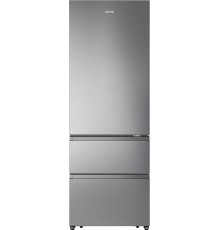 Отдельностоящий двухкамерный холодильник Gorenje NRM720FSXL4