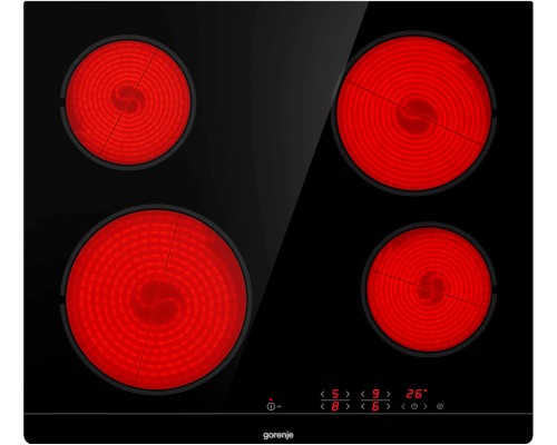 Купить  Независимая стеклокерамическая варочная панель Gorenje ECT641BSC в интернет-магазине Мега-кухня 1