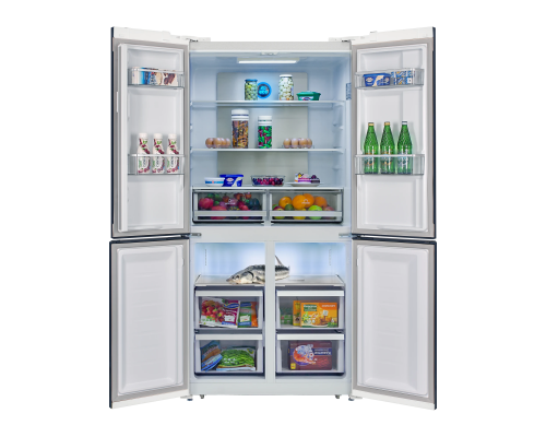 Купить  Холодильник Hiberg RFQ-500DX NFGW Inverter в интернет-магазине Мега-кухня 3