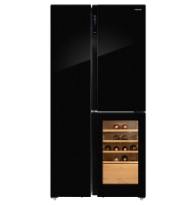 Холодильник Hiberg RFS-700DX NFGB Inverter Wine