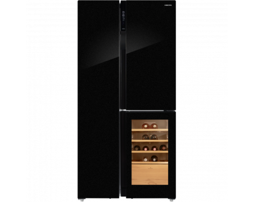 Купить 123 Холодильник Hiberg RFS-700DX NFGB Inverter Wine в интернет-магазине Мега-кухня