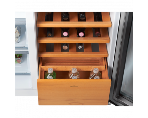 Купить  Холодильник Hiberg RFS-700DX NFGB Inverter Wine в интернет-магазине Мега-кухня 7