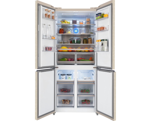 Купить  Холодильник Hiberg RFQ-600DX NFYm Inverter в интернет-магазине Мега-кухня 2